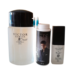 PAQUETE VICTOR GARCIA CON TALCO