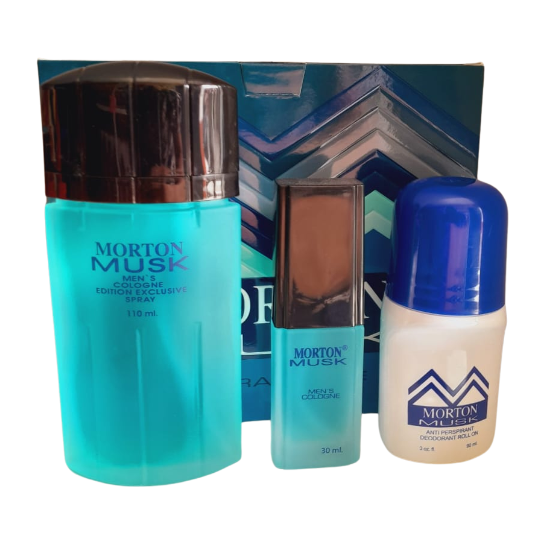 Spray Locion Morton Musk PAQUETE MORTON MUSK Mayoristas Ofertón